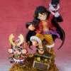 Bandai One Piece FiguartsZERO Monkey D. Luffy (WT100 Commemorative: Daikaizoku Hyakkei)