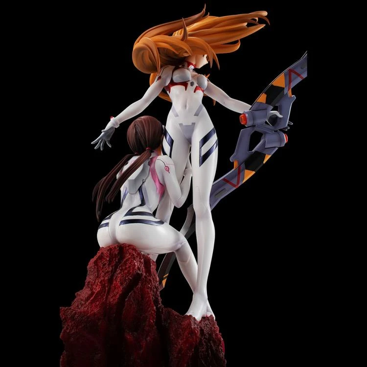 Rebuild Of Evengelion Shikinami Asuka Langley & Makinami Mari Illustrious Figure - Image 6