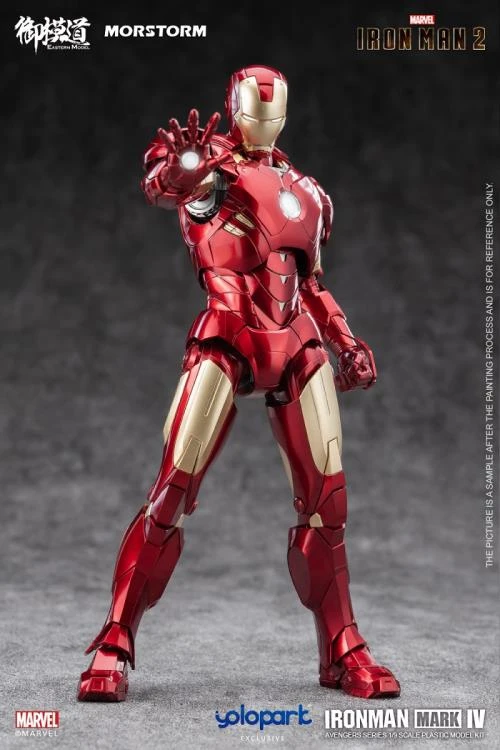 Iron Man 2 Iron Man Mark 4/6 Deluxe 1/9 Scale Model Kit - Image 15