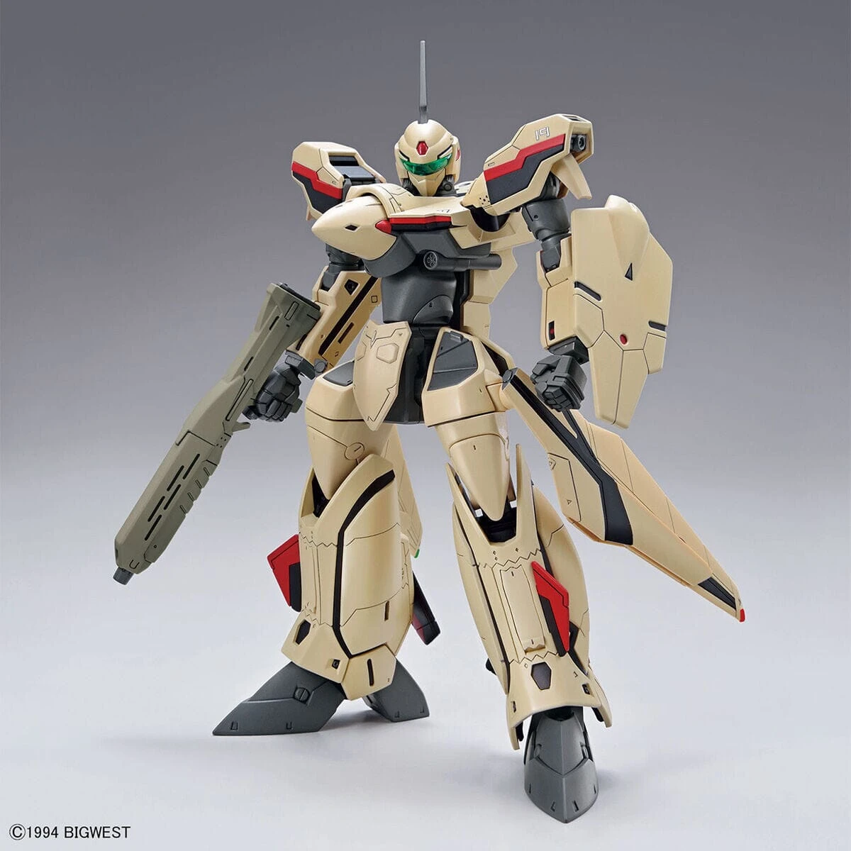 Bandai Macross Plus HG YF-19 Isamu Daison Machine 1/100 Scale Model Kit - Image 3