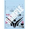 Bandai Macross Plus HG YF-19 Isamu Daison Machine 1/100 Scale Water Decal Sheet