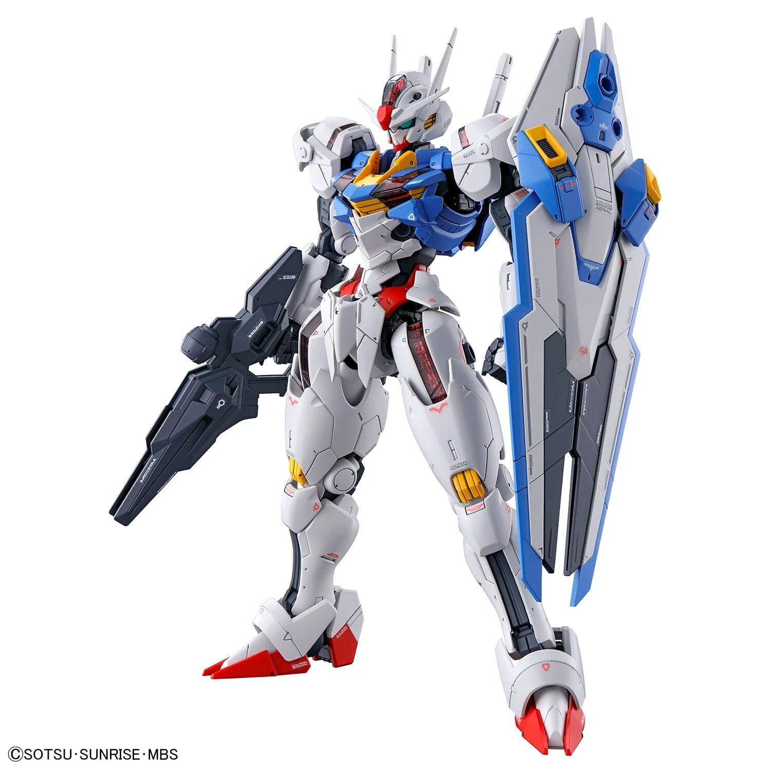Bandai Mobile Suit Gundam The Witch From Mercury Full Mechanics 1/100 Gundam Aerial - Image 3