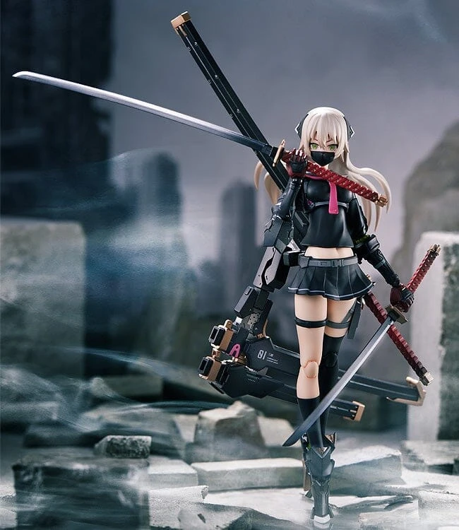 Heavily Armed High School Girls PLAMAX HH-01 Ichi Model Kit - Image 3