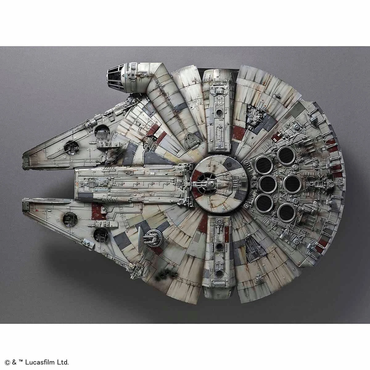 Bandai Star Wars PG 1/72 Millennium Falcon (Standard Edition) Model Kit - Image 6