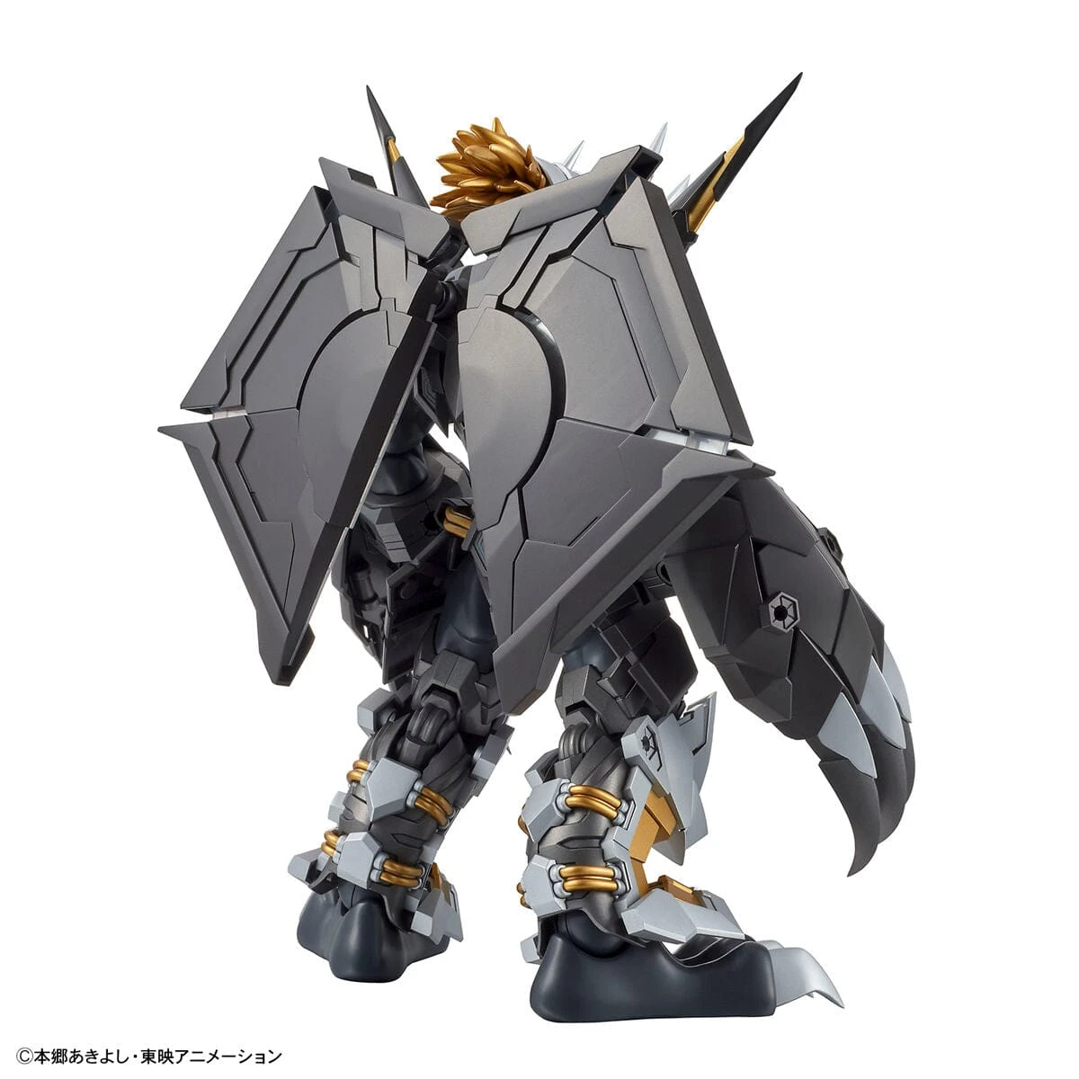 Bandai Digimon Adventure 02 Figure-rise Standard Amplified Wargreymon (Black Ver.) Model Kit - Image 5