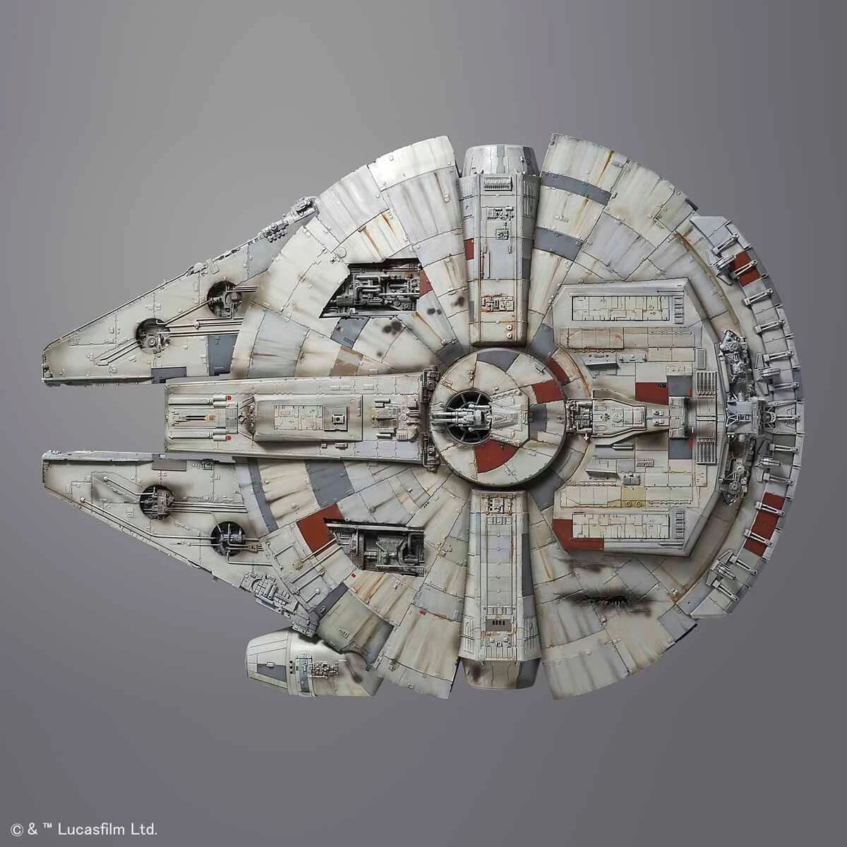 Bandai Star Wars PG 1/72 Millennium Falcon (Standard Edition) Model Kit - Image 7