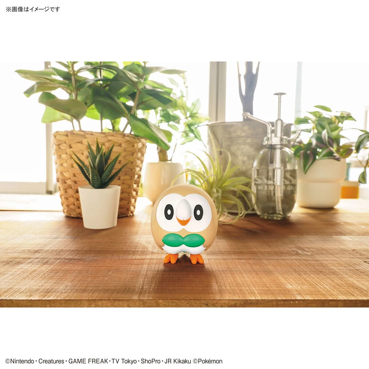 Bandai Pokemon Rowlet 10 Quick Model Kit - Image 6