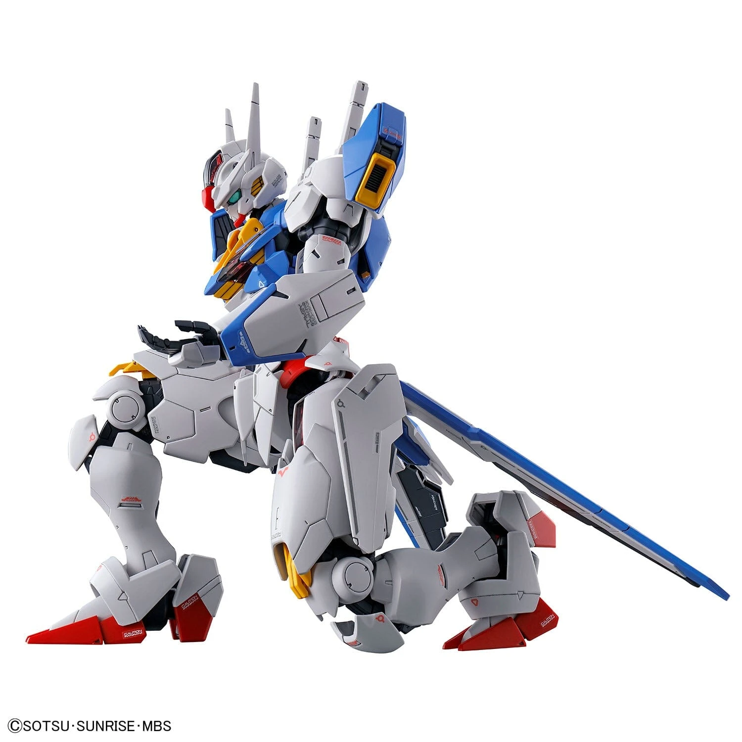 Bandai Mobile Suit Gundam The Witch From Mercury Full Mechanics 1/100 Gundam Aerial - Image 8