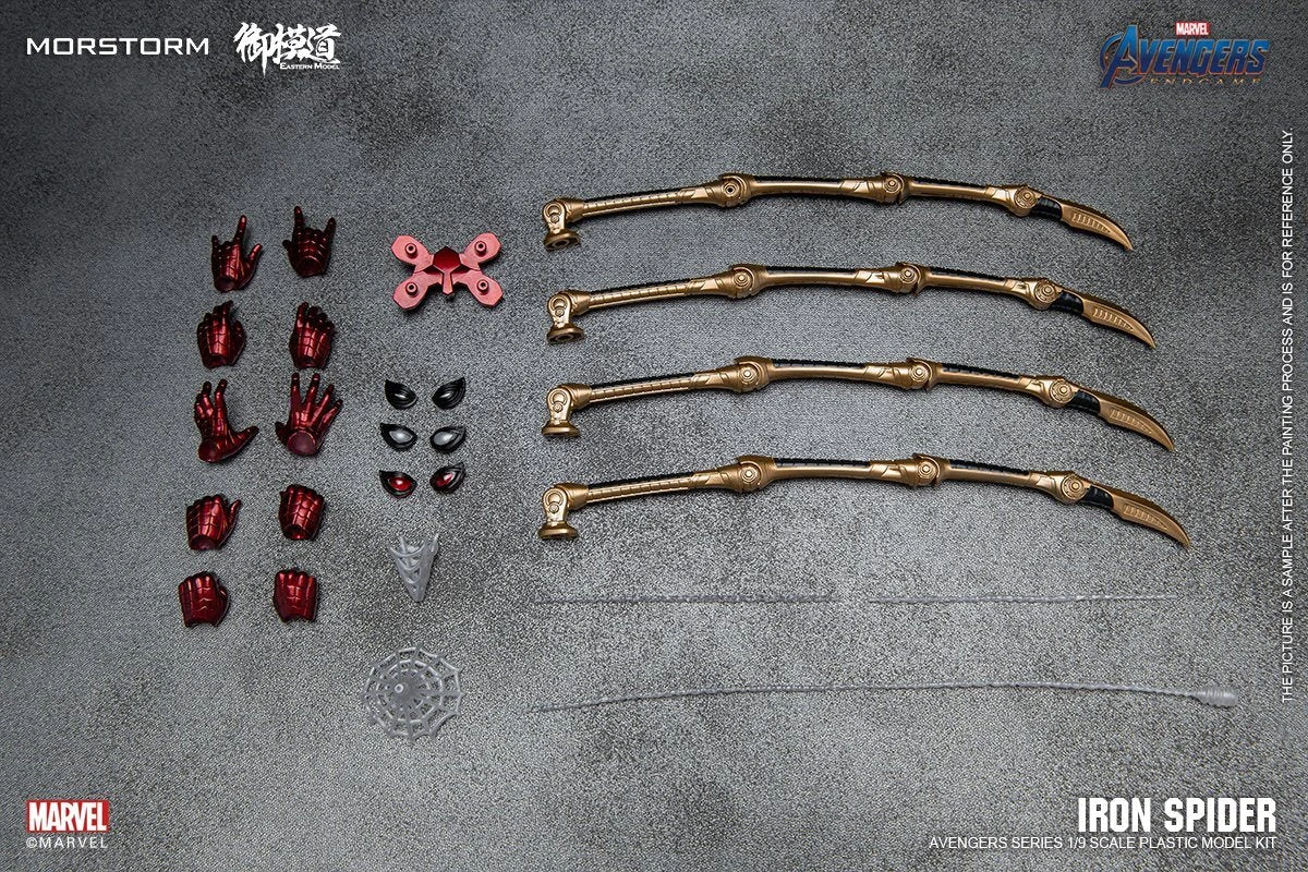 Morstorm X Eastern Model 1/9 Iron Spider Model Kit (Deluxe Version) - Image 15