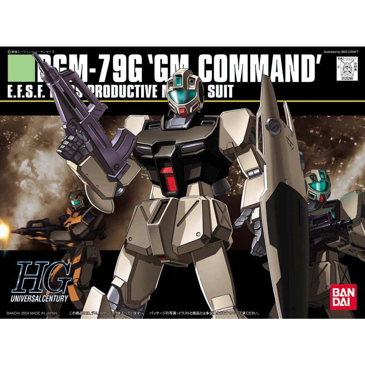 Bandai HGUC 1/144 #46 RGM-79G GM Command Colony Use - Image 2