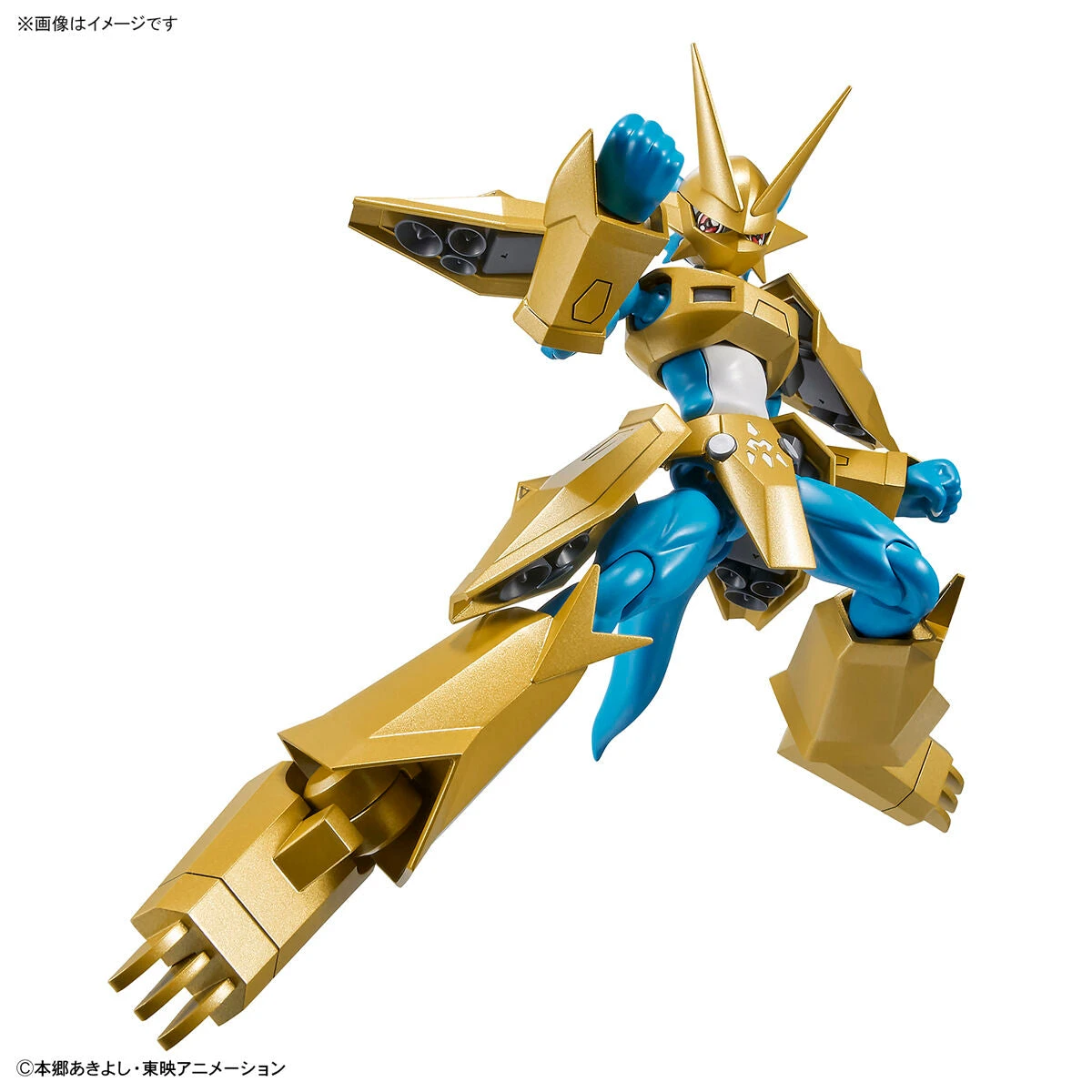 Bandai Digimon Adventure Figure-rise Standard Magnamon - Image 7