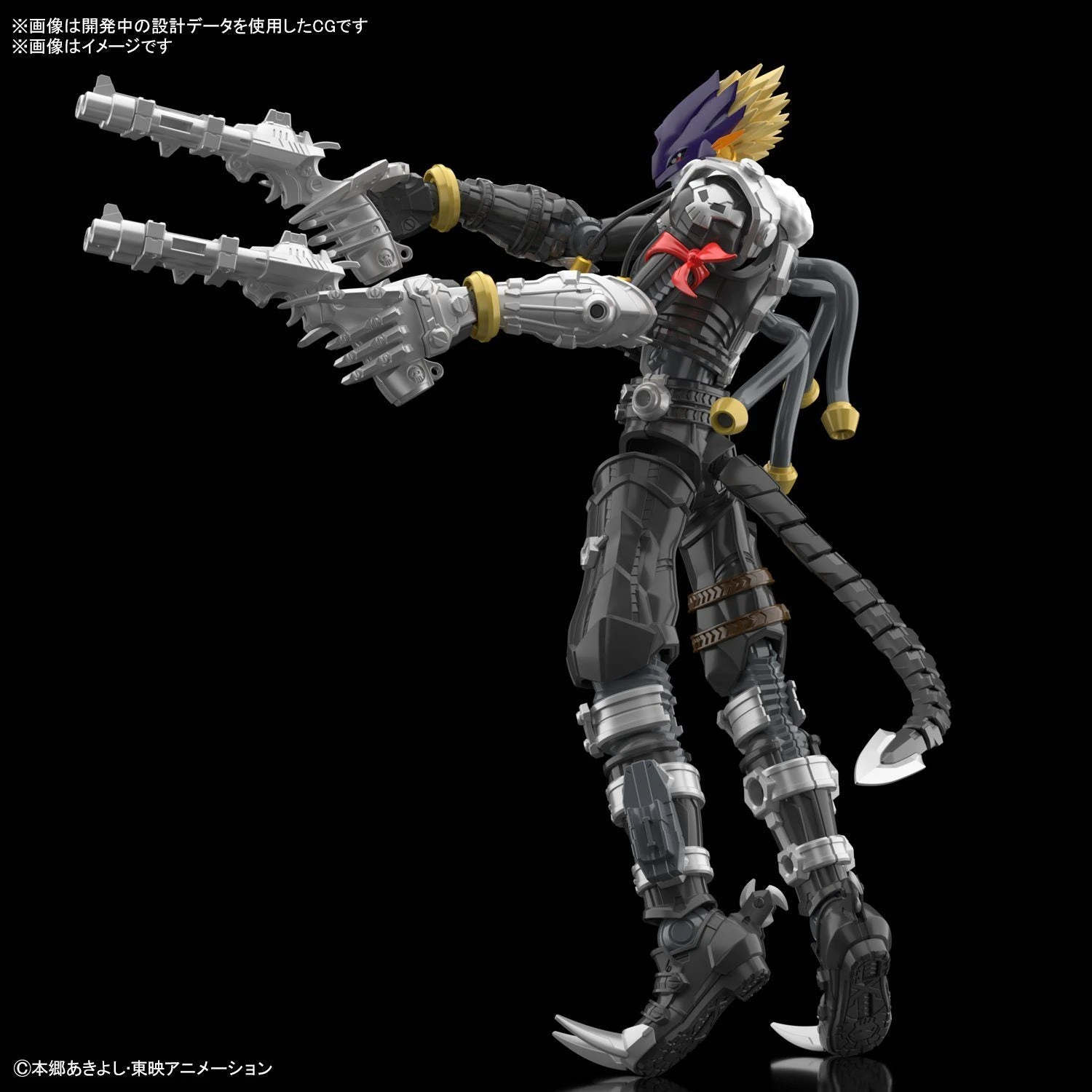 Bandai Digimon Adventure Figure-rise Standard Amplified Beelzemon Model Kit - Image 5
