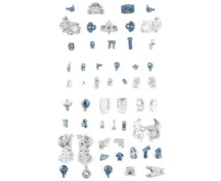 METAL PARTS FOR RG Nu Gundam Frame