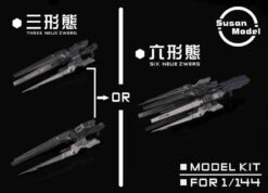 [SU017] Susan Models RG Wing Gundam Snow White Drei Zwerg Buster Rifle 1/144 Model Kit