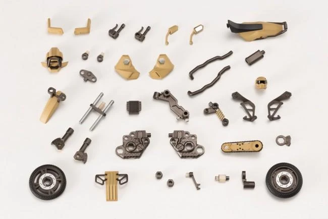 Hexa Gear Alternative Cross Raider (Desert Color Ver.) 1/24 Scale Model Kit - Image 6