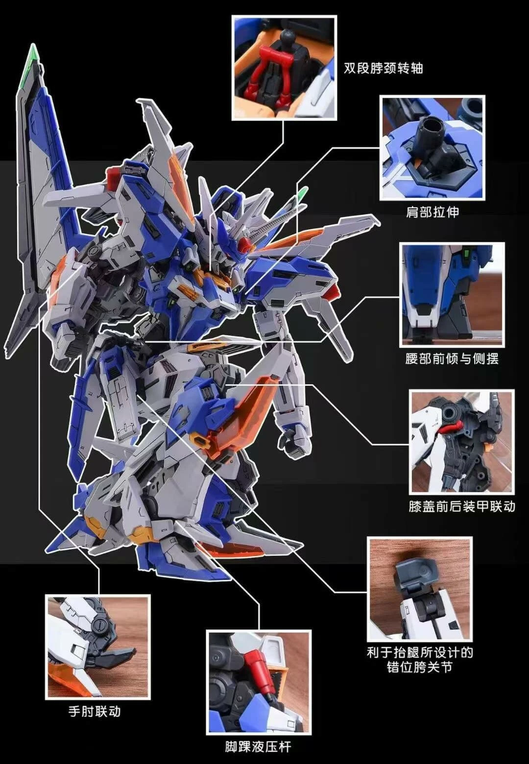Infinite Dimension 1/100 Genesis Reg Version Model Kit - Image 13