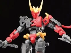 Number 57 Armored Puppet Oni Flame 1/24 Scale Model Kit