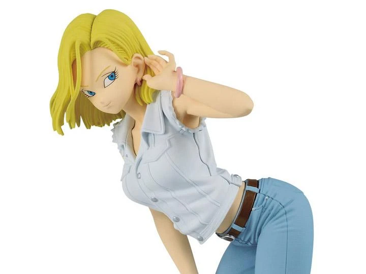 Dragon Ball Z Glitter & Glamours Android 18 (White Shirt)