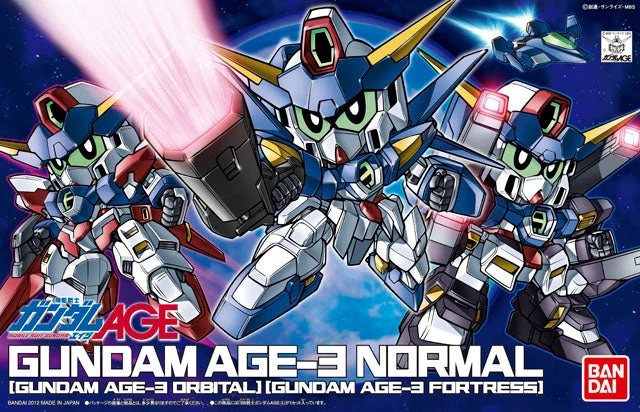 Bandai BB Senshi #372 SD Gundam AGE-3 (Normal Fortress Oribtal) - Image 2