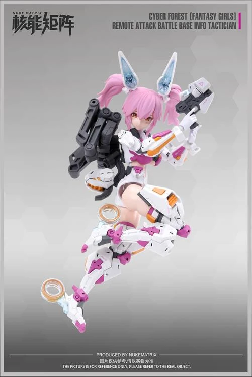 Cyber Forest Fantasy Girls Remote Attack Battle Base Info Tactician Model Kit - Image 6