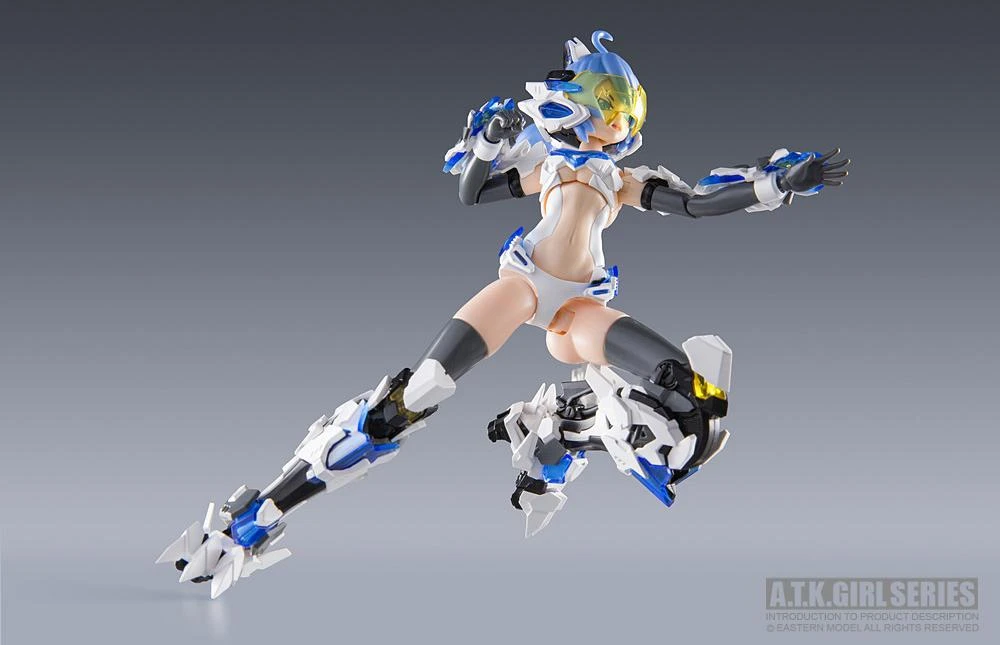 A.T.K. Girl White Tiger 1/12 Scale Model Kit - Image 16