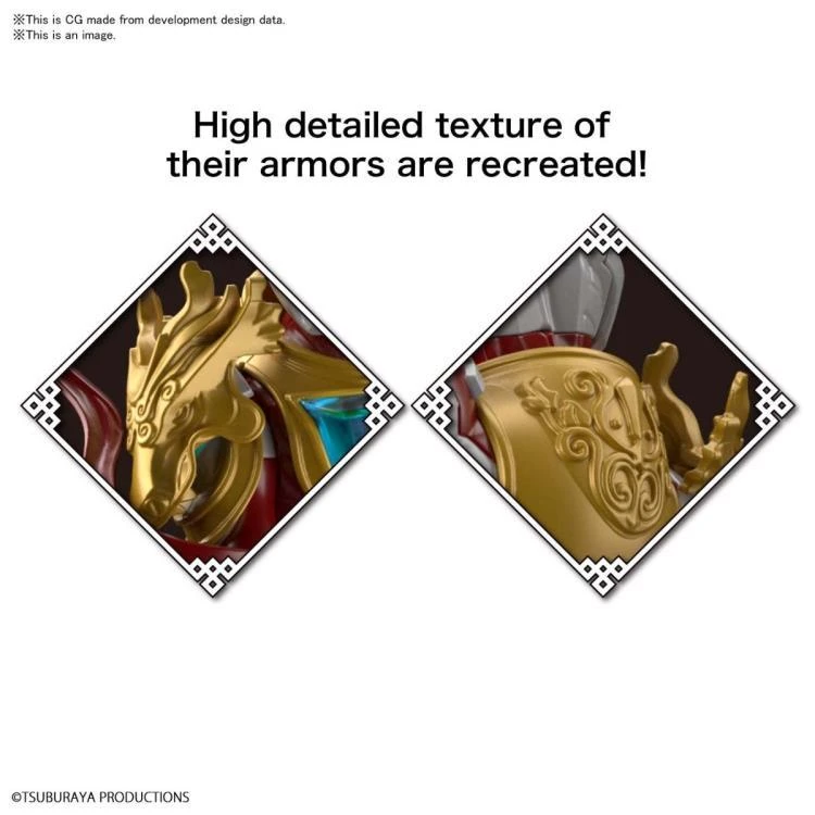 Bandai Ultraman Armour Of Legends Ultraman Ginga (Nezha Armour) Model Kit - Image 4