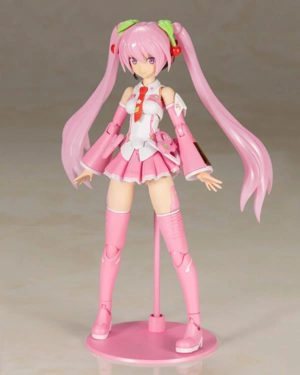 Frame Music Girl Sakura Miku Model Kit - Image 3