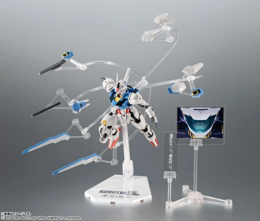Bandai Mobile Suit Gundam: The Witch From Mercury Robot Spirits 15th Anniversary XVX-016 Gundam Aerial (Ver. A.N.I.M.E.) - Image 2