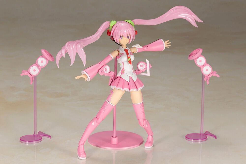 Frame Music Girl Sakura Miku Model Kit - Image 4