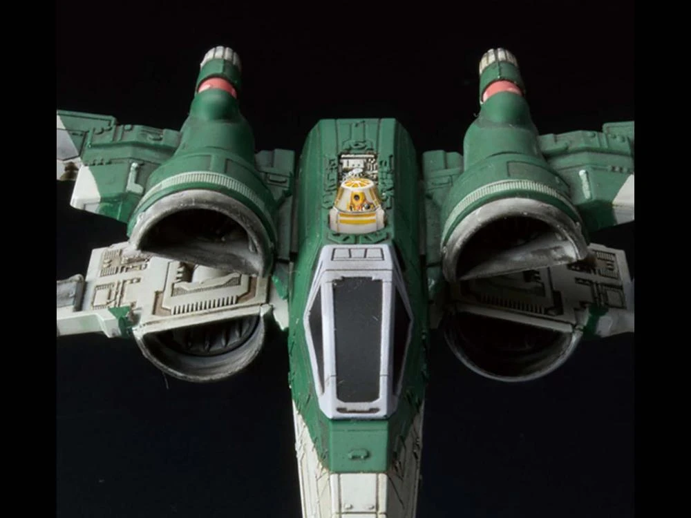 Bandai Star Wars Poe's X-Wing & X-Wing Fighter (The Rise Of Skywalker) 1/144 Scale Model Kit Set - Image 4