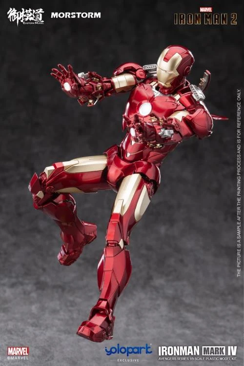 Iron Man 2 Iron Man Mark 4/6 Deluxe 1/9 Scale Model Kit - Image 18