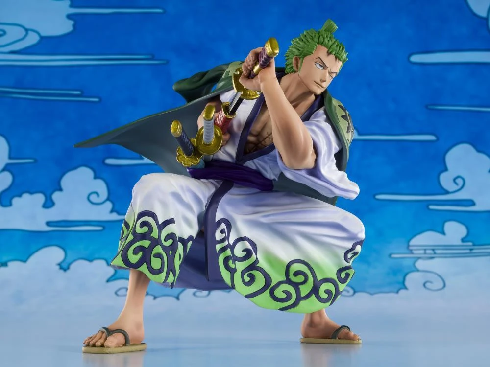 Bandai One Piece FiguartsZERO Roronoa Zoro (Zorojuro) - Image 3
