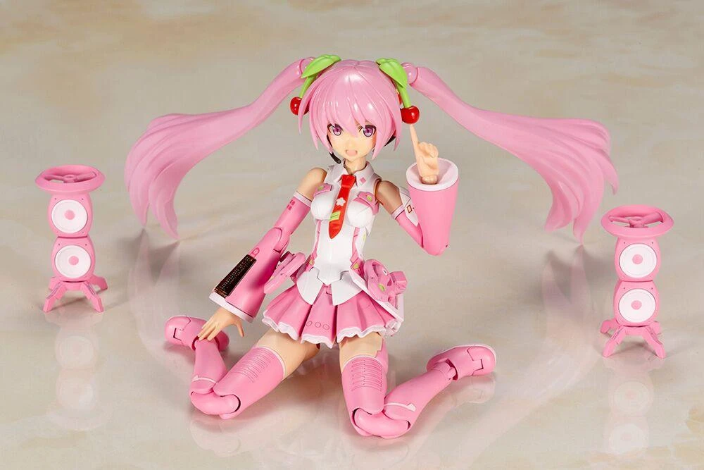 Frame Music Girl Sakura Miku Model Kit - Image 5