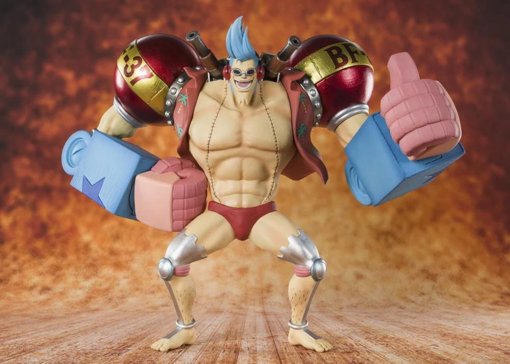 Bandai One Piece FiguartsZERO Iron Man Franky - Image 2