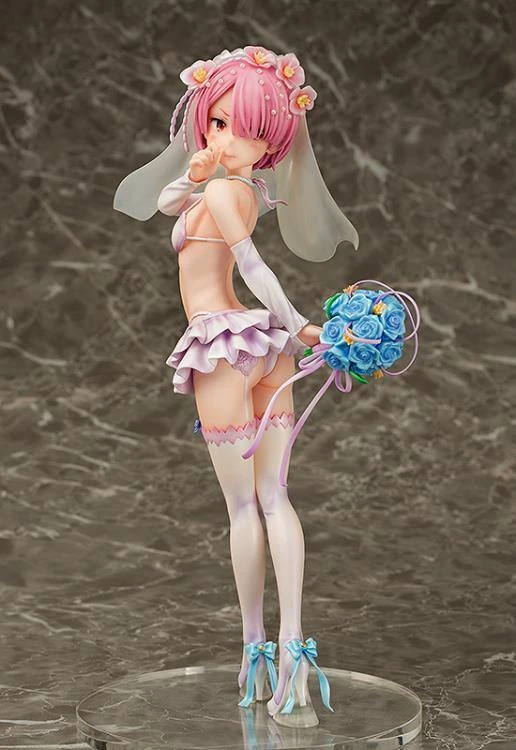 Re:Zero Starting Life In Another World Ram (Wedding Ver.) 1/7 Scale Figure (Reissue) - Image 4