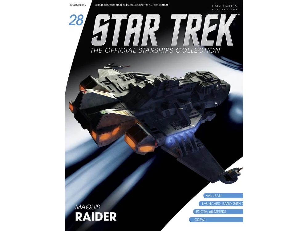 Star Trek Starships Collection #28 Maquis Raider - Image 7