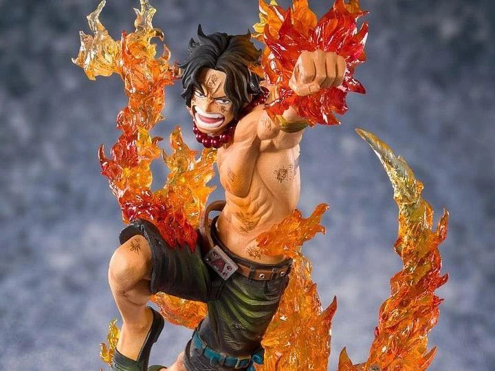 Bandai One Piece FiguartsZERO Portgas D. Ace (Commander Of The Whitebeard 2nd Division) - Image 4