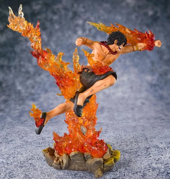Bandai One Piece FiguartsZERO Portgas D. Ace (Commander Of The Whitebeard 2nd Division) - Image 2
