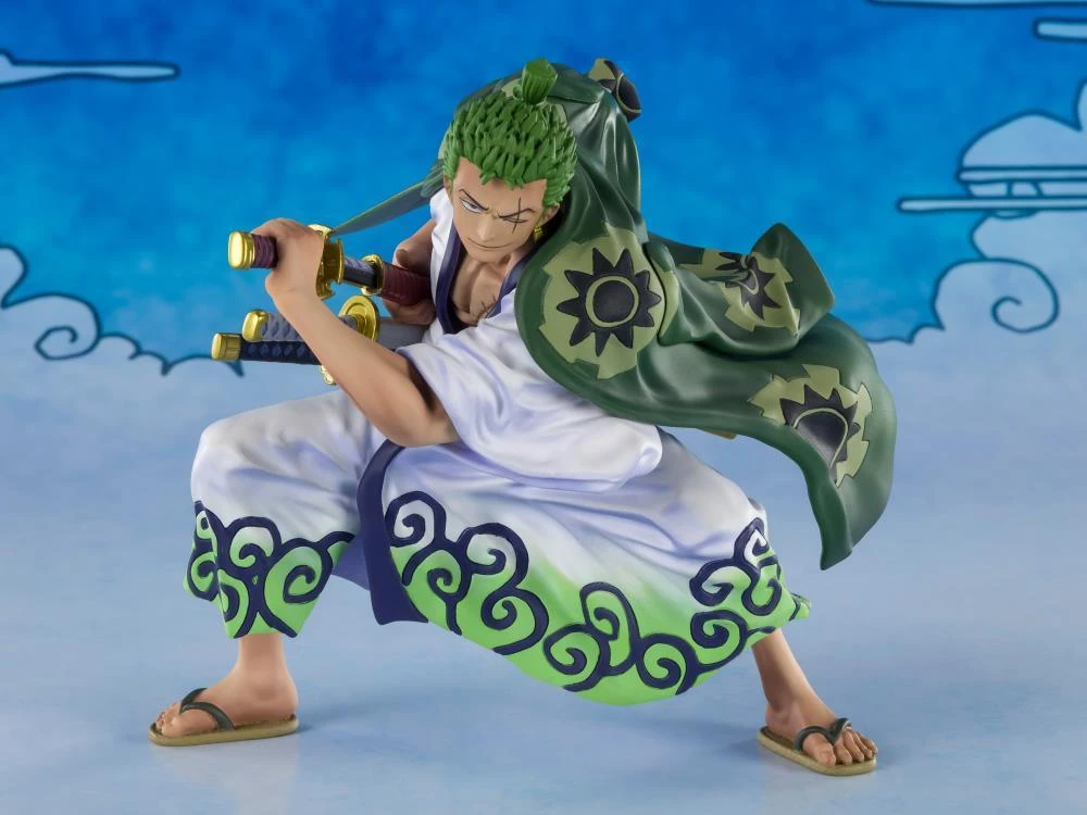 Bandai One Piece FiguartsZERO Roronoa Zoro (Zorojuro) - Image 2