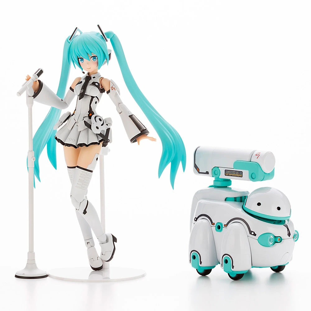 Kotobukiya Vocaloid Frame Music Girl Hatsune Miku (Maruttoys Ver.) & Tamotu (Miku Ver.) Model Kit Set - Image 13