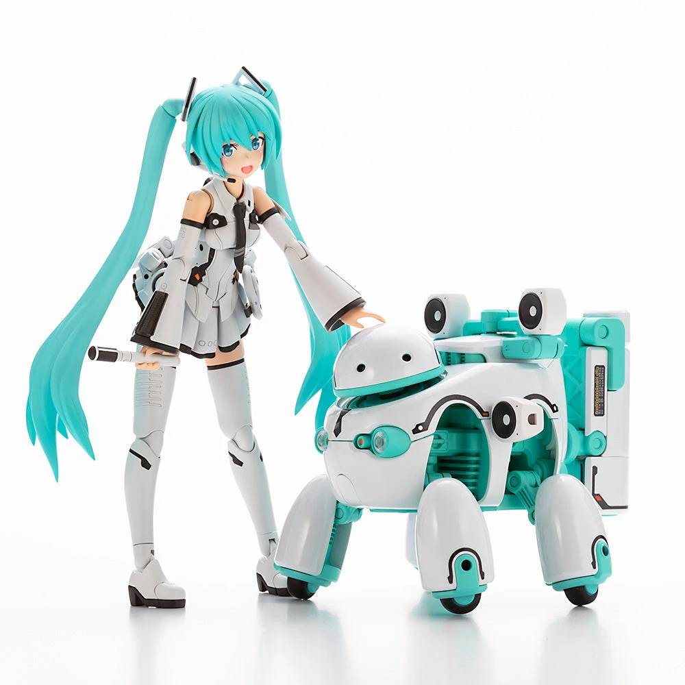 Kotobukiya Vocaloid Frame Music Girl Hatsune Miku (Maruttoys Ver.) & Tamotu (Miku Ver.) Model Kit Set - Image 19