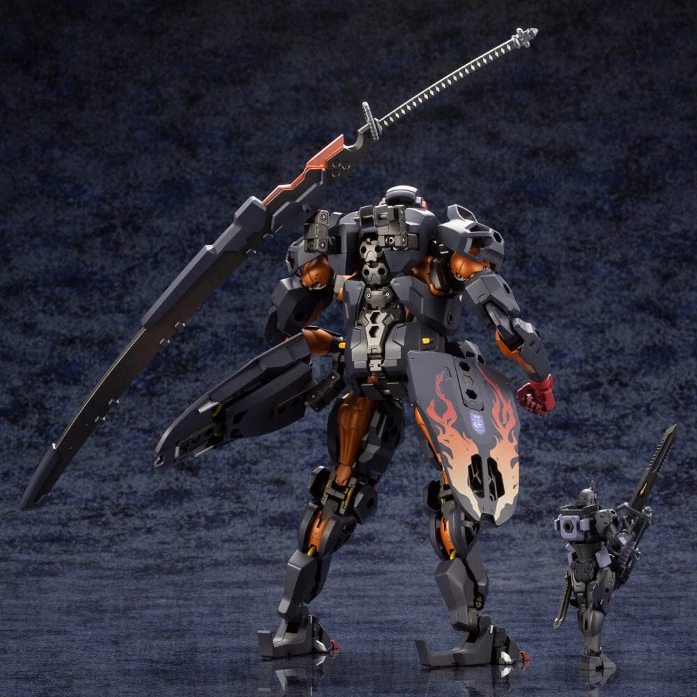 Kotobukiya Hexa Gear V-Thor & Pawn (Night Stalkers Ver.) 1/24 Scale Model Kit Set - Image 2