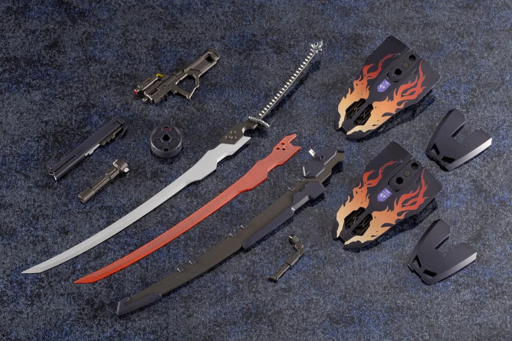 Kotobukiya Hexa Gear V-Thor & Pawn (Night Stalkers Ver.) 1/24 Scale Model Kit Set - Image 13