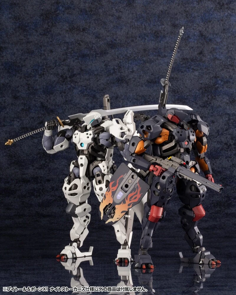 Kotobukiya Hexa Gear V-Thor & Pawn (Night Stalkers Ver.) 1/24 Scale Model Kit Set - Image 14