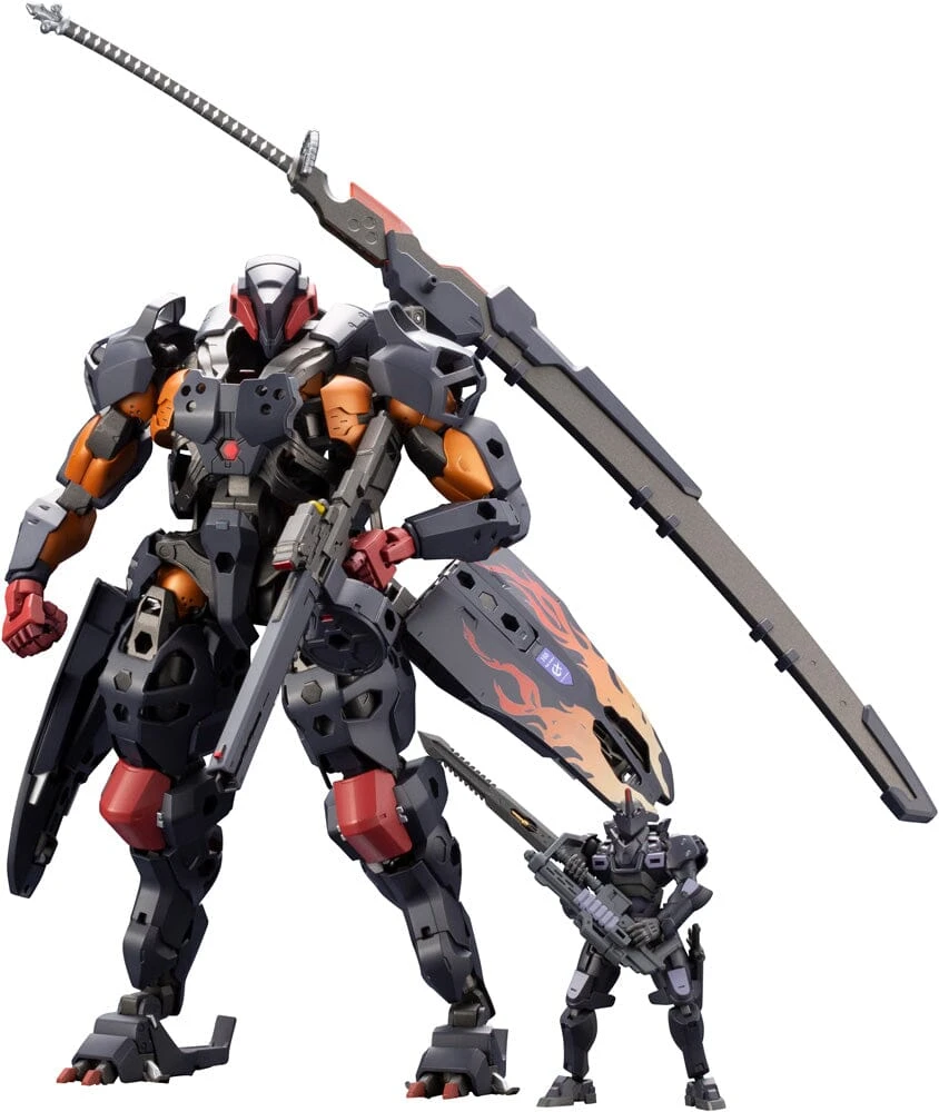 Kotobukiya Hexa Gear V-Thor & Pawn (Night Stalkers Ver.) 1/24 Scale Model Kit Set - Image 15