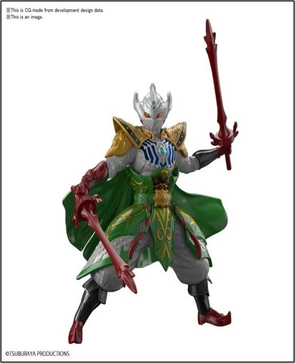 Bandai Ultraman Armour Of Legends Ultraman Taiga (Liu Bei Armour) Model Kit - Image 2