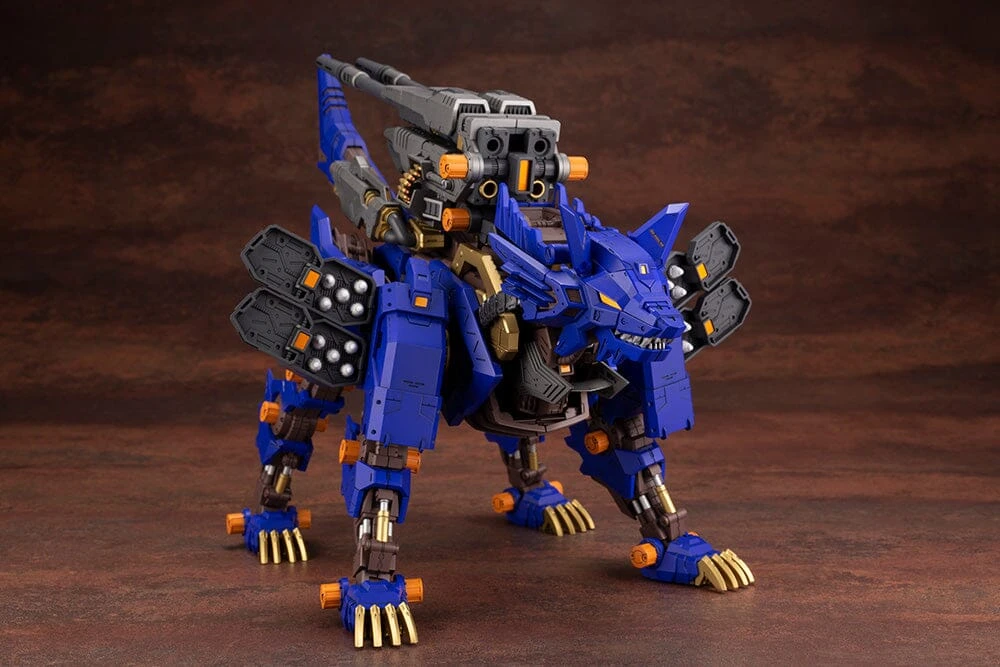 Kotobukiya Zoids Highend Master Model RZ-053 Heavy Arms Konig Wolf 1/72 Scale Model Kit - Image 4