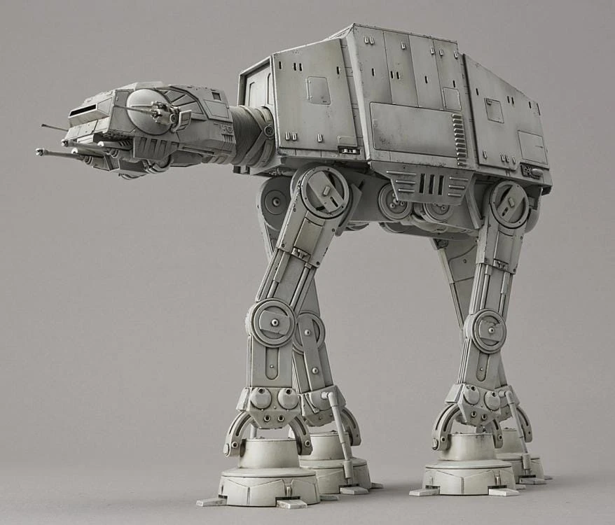 Bandai Star Wars The Empire Strikes Back AT-AT 1/144 Scale Model Kit - Image 4