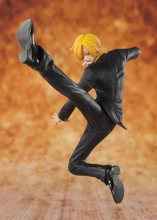 Bandai One Piece FiguartsZERO Black Leg Sanji - Image 4