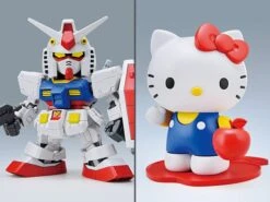 Bandai SD Gundam EX-Standard 016 RX-78-2 Gundam & Hello Kitty